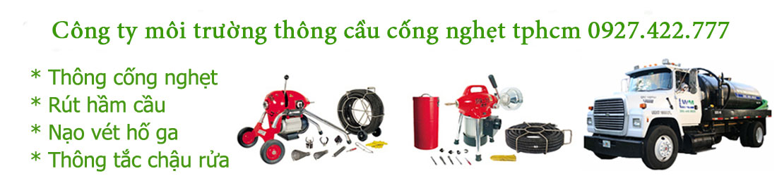 thông cầu cống nghẹt tphcm